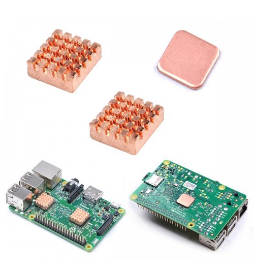 Raspberry Pi 2/3 Copper Heat Sink Heat Sink