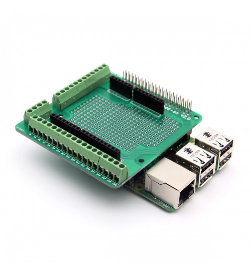 Screws Prototype Expansion Board For Raspberry Pi 3B / 2B / B+