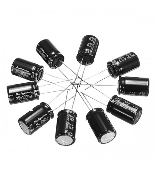 10 PCS 35V 1000UF Multirotor FM Series Capacitors 12.5x25mm