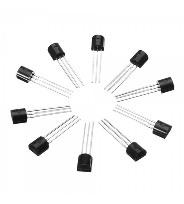 10Pcs TO-92 Triode Transistor