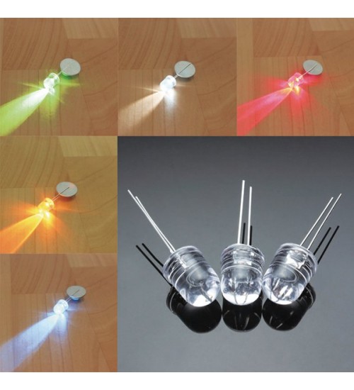 100Pcs F10 10MM 5 Colors LED Diode